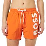 Shorts de bain de créateur HUGO BOSS BOSS orange Taille M look fashion pour homme 