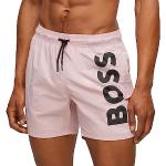 Shorts de bain de créateur HUGO BOSS BOSS roses Taille XL look fashion pour homme en promo 