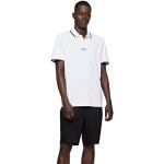 Polos de créateur HUGO BOSS BOSS blancs à manches courtes Taille XL look fashion pour homme en promo 