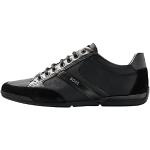 Chaussures de sport de créateur HUGO BOSS BOSS Saturn noires Pointure 48 look fashion pour homme en promo 