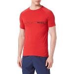 T-shirts de créateur HUGO BOSS BOSS rouges à manches courtes à manches courtes à col rond Taille XXL look fashion pour homme en promo 