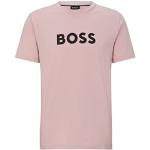 T-shirts de créateur HUGO BOSS BOSS roses en jersey à manches courtes à manches courtes à col rond Taille L look fashion pour homme 