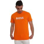 T-shirts de créateur HUGO BOSS BOSS orange à manches courtes à manches courtes Taille S look fashion pour homme en promo 