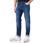Jeans de créateur HUGO BOSS BOSS bleues foncé en denim tapered W35 look fashion pour homme 
