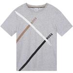T-shirts à manches courtes HUGO BOSS BOSS gris de créateur Taille 12 ans look fashion pour garçon de la boutique en ligne Amazon.fr 