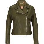 Boss - Jackets > Leather Jackets - Green -