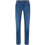 Jeans droits de créateur HUGO BOSS BOSS bleus en denim W36 look fashion pour homme 