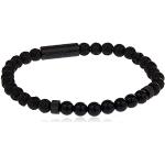 Bracelets de perles de créateur HUGO BOSS BOSS à perles en onyx look fashion pour homme en promo 