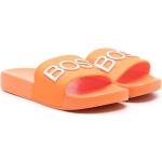 Tongs  de créateur HUGO BOSS BOSS Kidswear orange en caoutchouc Pointure 38 pour homme en promo 