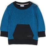 Pulls de créateur HUGO BOSS BOSS Kidswear bleus enfant en promo 