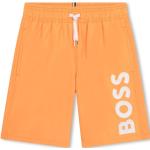 Shorts de bain de créateur HUGO BOSS BOSS Kidswear orange enfant 