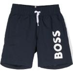 Shorts de bain de créateur HUGO BOSS BOSS Kidswear bleu marine enfant en promo 