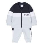 Survêtements de créateur HUGO BOSS BOSS Kidswear bleu marine enfant bio éco-responsable en promo 