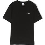T-shirts de créateur HUGO BOSS BOSS Kidswear noirs à manches courtes pour femme 