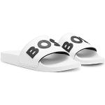 Sandales de créateur HUGO BOSS BOSS blanches Pointure 38 look fashion pour homme 