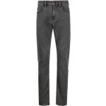 Jeans skinny de créateur HUGO BOSS BOSS gris foncé en coton mélangé W33 L34 pour homme 