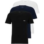 T-shirts de créateur HUGO BOSS BOSS bleu marine en coton à manches courtes lavable en machine à manches courtes à col rond en lot de 3 Taille XL look fashion pour homme 
