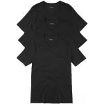 T-shirts de créateur HUGO BOSS BOSS noirs en lot de 3 Taille S classiques pour homme 