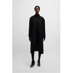 Manteaux en laine noirs Naomi Campbell Taille XS pour femme 