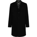 Manteaux en laine de créateur HUGO BOSS BOSS noirs en viscose à manches longues Taille 3 XL pour homme 