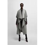 Capes en laine grises Naomi Campbell Taille M pour femme 