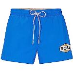 Shorts de bain de créateur HUGO BOSS BOSS bleus Taille M look fashion pour homme 
