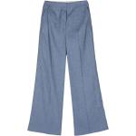 Pantalons taille haute de créateur HUGO BOSS BOSS bleus Taille XS W42 L36 pour femme 
