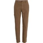 Pantalons chino de créateur HUGO BOSS BOSS marron stretch W33 L34 pour homme 