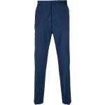 Pantalons de costume de créateur HUGO BOSS BOSS bleu indigo en viscose Taille 3 XL W44 pour homme 