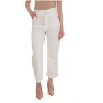 Pantalons large de créateur HUGO BOSS BOSS blancs en modal Taille XS pour femme 