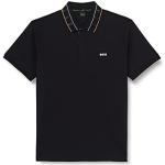 T-shirts de créateur HUGO BOSS BOSS Paule noirs en jersey lavable en machine à manches courtes Taille XS look fashion pour homme 