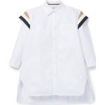 Robes longues blanches à rayures en popeline Taille 8 ans pour fille de la boutique en ligne Idealo.fr 