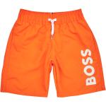 Shorts de créateur HUGO BOSS BOSS orange enfant en promo 