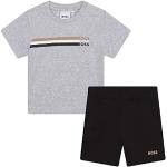 T-shirts à manches courtes HUGO BOSS BOSS gris en coton de créateur Taille 18 mois look fashion pour garçon de la boutique en ligne Amazon.fr 