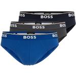 Slips de créateur HUGO BOSS BOSS bleu marine en lot de 3 Taille XL classiques pour homme 