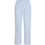 Pantalons de pyjama de créateur HUGO BOSS BOSS bleus à rayures en popeline Taille XL look fashion pour homme 