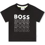T-shirts à manches courtes HUGO BOSS BOSS noirs en coton de créateur Taille 18 mois look fashion pour garçon de la boutique en ligne Amazon.fr 