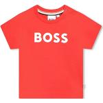 T-shirts à manches courtes HUGO BOSS BOSS rouges en coton de créateur Taille 3 mois look fashion pour garçon de la boutique en ligne Amazon.fr 