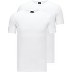 T-shirts de créateur HUGO BOSS BOSS blancs à manches courtes à manches courtes à col rond Taille XXL look fashion pour homme en promo 
