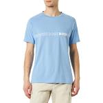 BOSS T-Shirt RN Slim Fit T-shirt Homme, Open Blue492, L