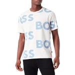 T-shirts de créateur HUGO BOSS BOSS blancs à manches courtes à manches courtes Taille 3 XL look fashion pour homme 