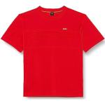 T-shirts de créateur HUGO BOSS BOSS rouges à logo en jersey à manches courtes à manches courtes Taille M look fashion pour homme 