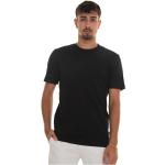 T-shirts col rond de créateur HUGO BOSS BOSS noirs à logo à manches courtes à col rond Taille XXL pour homme 