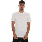T-shirts col rond de créateur HUGO BOSS BOSS blancs à logo à manches courtes à col rond Taille 3 XL pour homme 