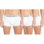 Boxers de créateur HUGO BOSS BOSS blancs en lot de 3 Taille S look fashion pour homme en promo 