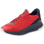 Chaussures de sport de créateur HUGO BOSS BOSS rouges Pointure 44 look fashion pour homme 
