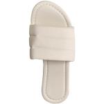 Sandales plates blanches à clous Pointure 41 look fashion pour femme 