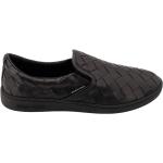 Chaussures casual de créateur BOTTEGA VENETA noires en cuir Pointure 40 look casual pour homme 
