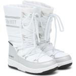Chaussures après-ski d'hiver Moon Boot blancs pour femme en solde 