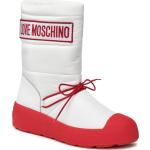 Bottes de neige & bottes hiver  de créateur Moschino Love Moschino blanches Pointure 37 pour femme en promo 